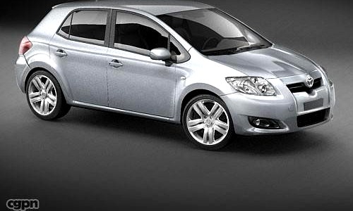 Toyota Auris3d model