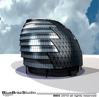 London City Hall3d model