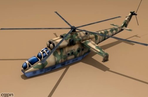 Mi-24 Hind3d model