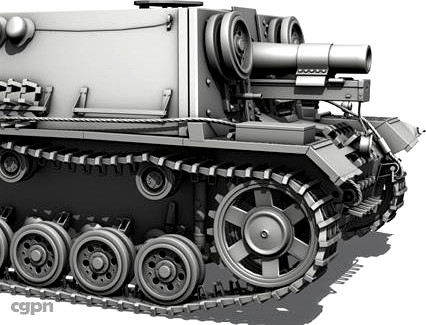 StuIG 33B (Sturm-Infanteriegeschuetz 33B)3d model