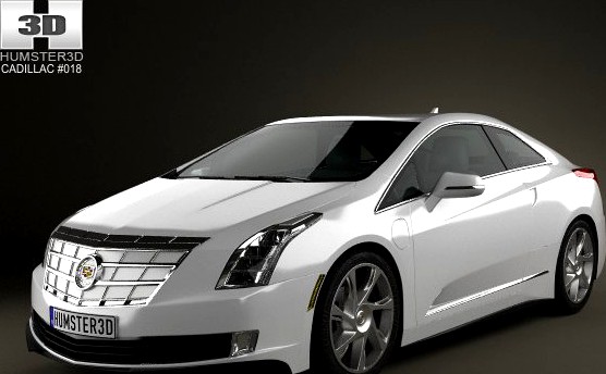 Cadillac ELR 2014 3D Model