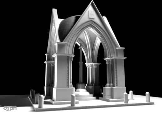 Monument Padrao3d model