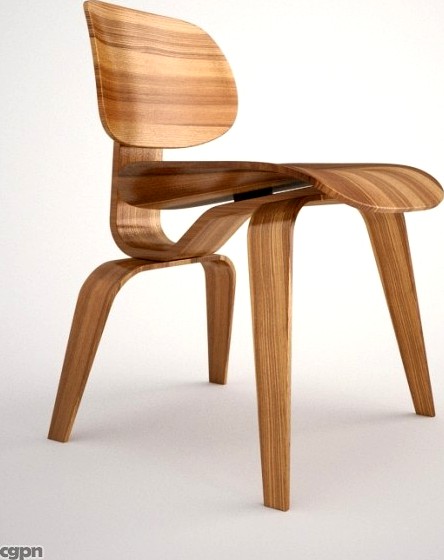 Vitra DCW chair3d model