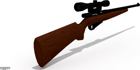 Sniper Rifle3d model