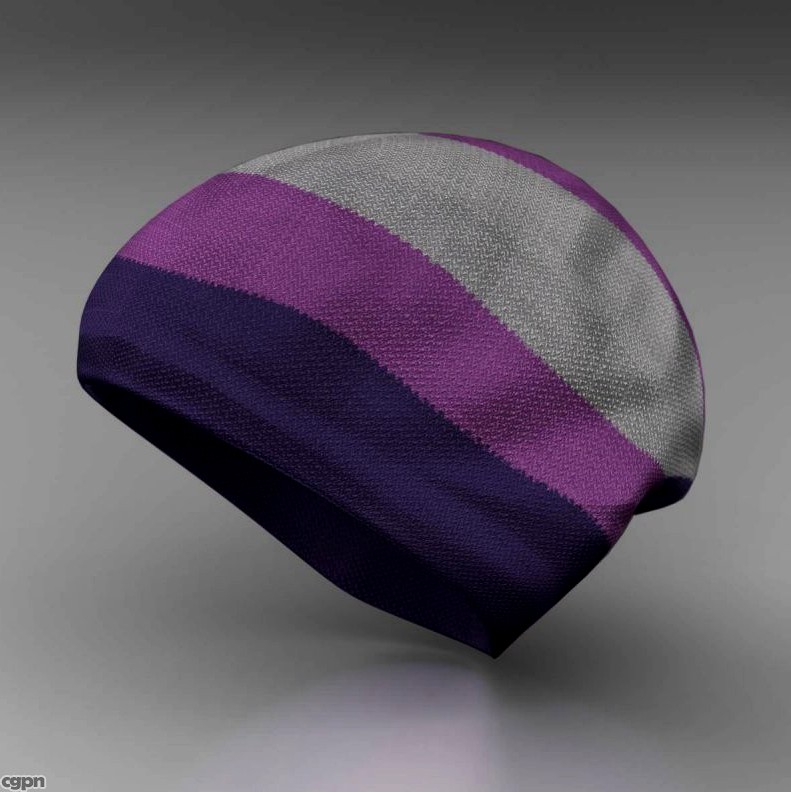 Wool cap3d model