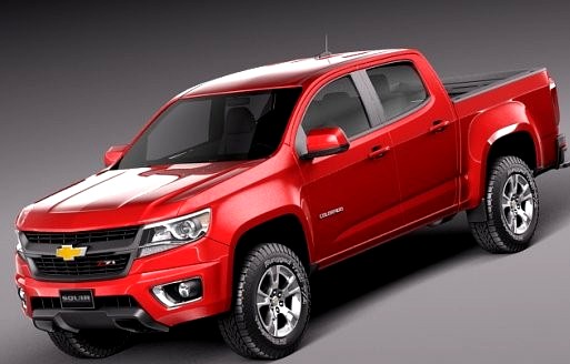Chevrolet Colorado Double Cab 20153d model