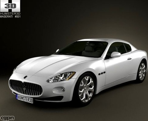 Maserati GranTurismo 20113d model