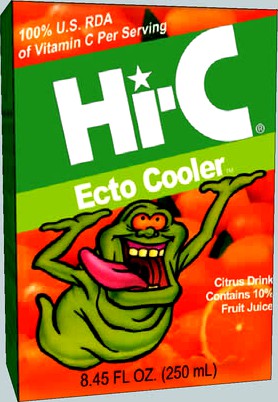 Ecto Cooler 80s juice box