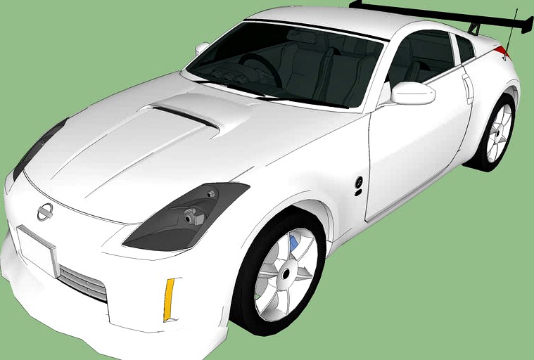 Nissan 350z 3d model