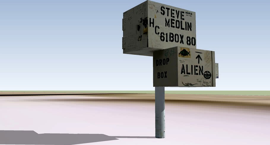 THE BLACK MAILBOX - Area 51 - Nevada