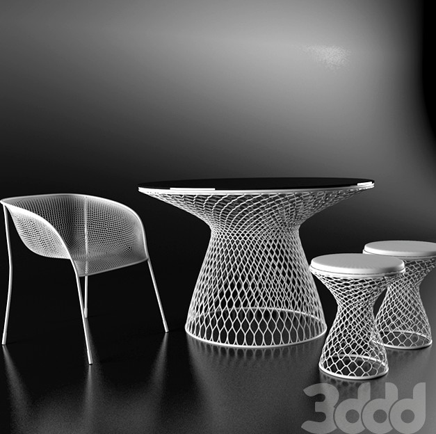 столик+стулья (садовые)