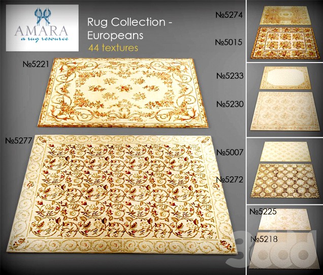 Amara Rug, Collection - Europeans