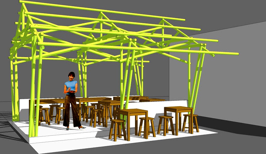 warung bambu