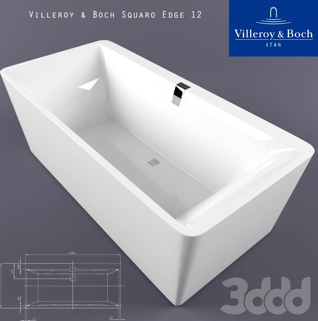 Villeroy&amp;boch squaro edge 12