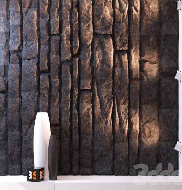 декоративный камень, сланец.