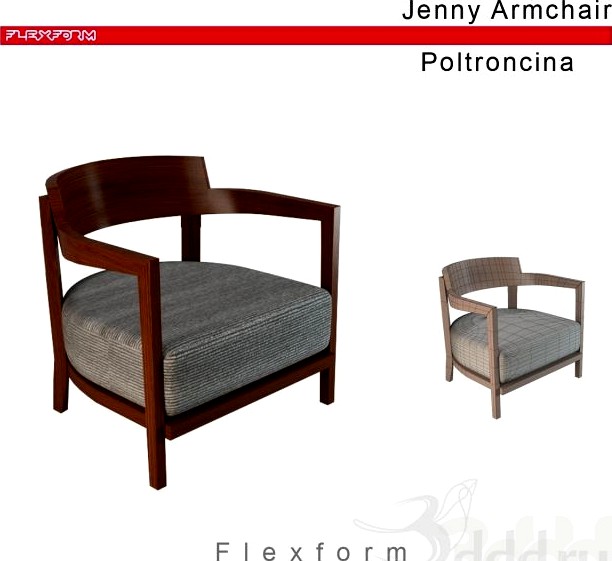 flexform - Poltroncina jenny chair