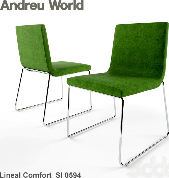 Andreu world Lineal comfort alto BQ-0599Andreu World Lineal Comfort SI-0594