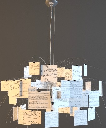 Люстра Blushing Zettel'z