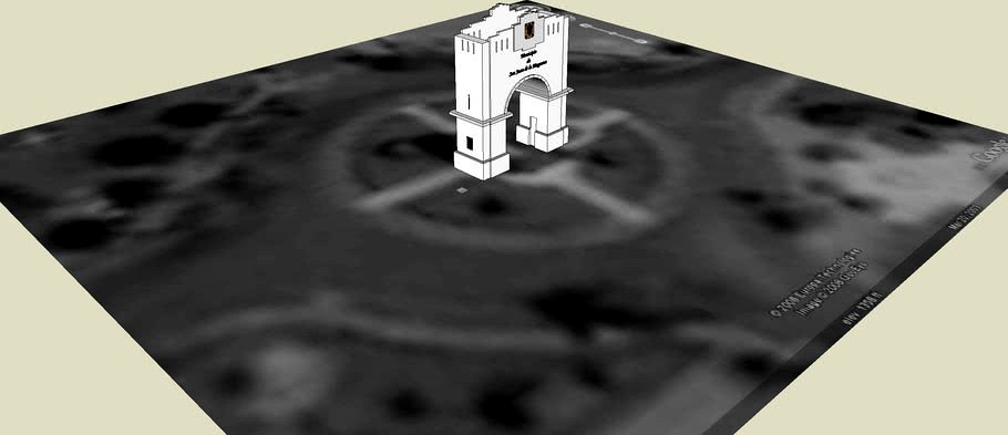Arco del Triunfo (3d Model)