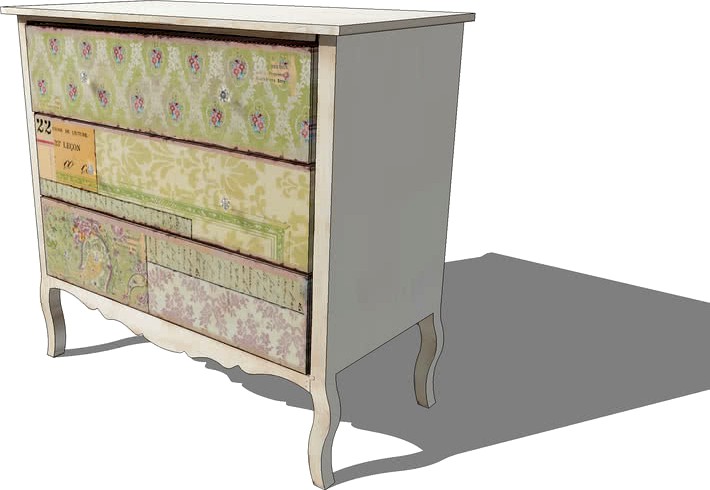 commode floralie, maisons du monde, ref 131246 prix 249