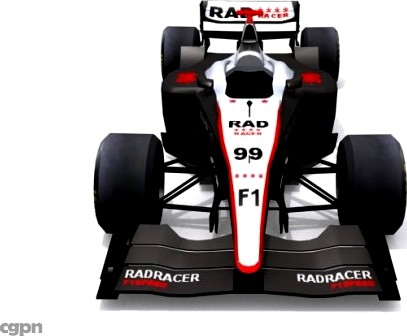 Formula F1 Indy Racer3d model
