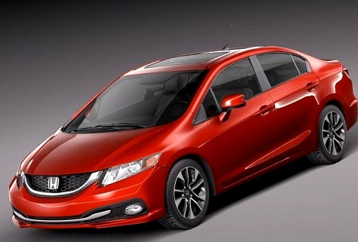 Honda Civic Sedan EX 20133d model