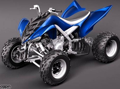 Yamaha Raptor QUAD 20113d model