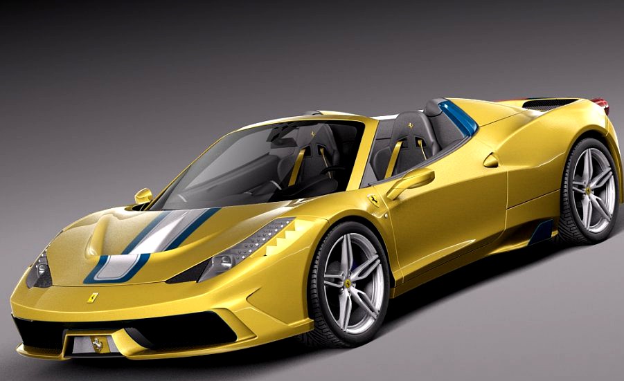 Ferrari 458 Speciale A 20153d model
