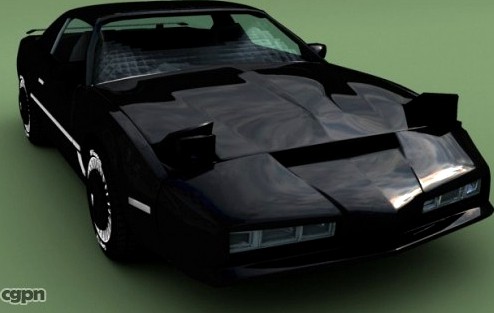 Pontiac Trans Am, Knightrider3d model
