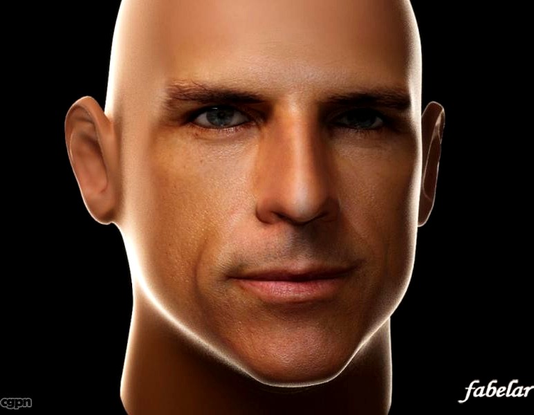 Ben Stiller 1.0 Vray3d model