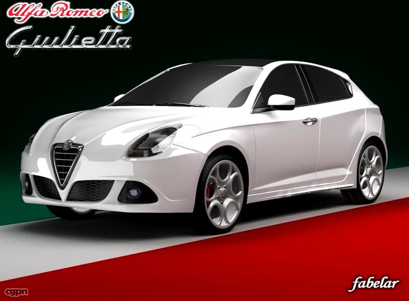 Alfa Romeo Giulietta3d model