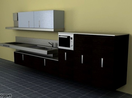 Kitchen block3d model
