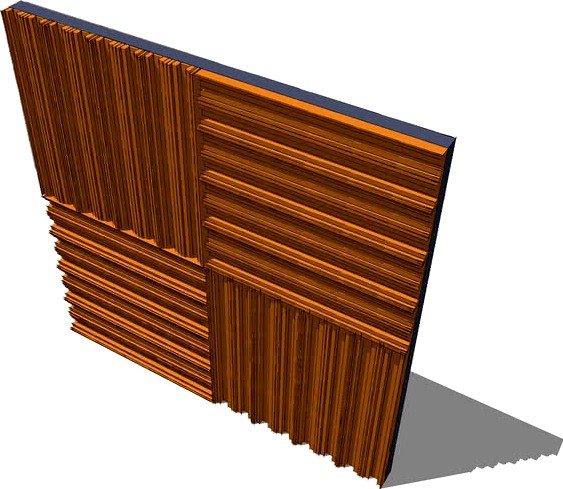 QRD P13 Slat Diffuser Array
