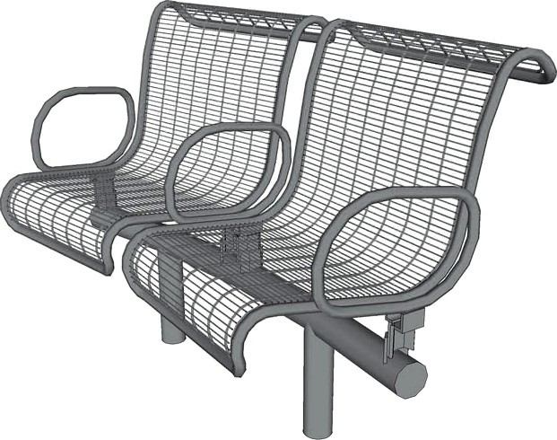 Plexus 2 Seat Bench