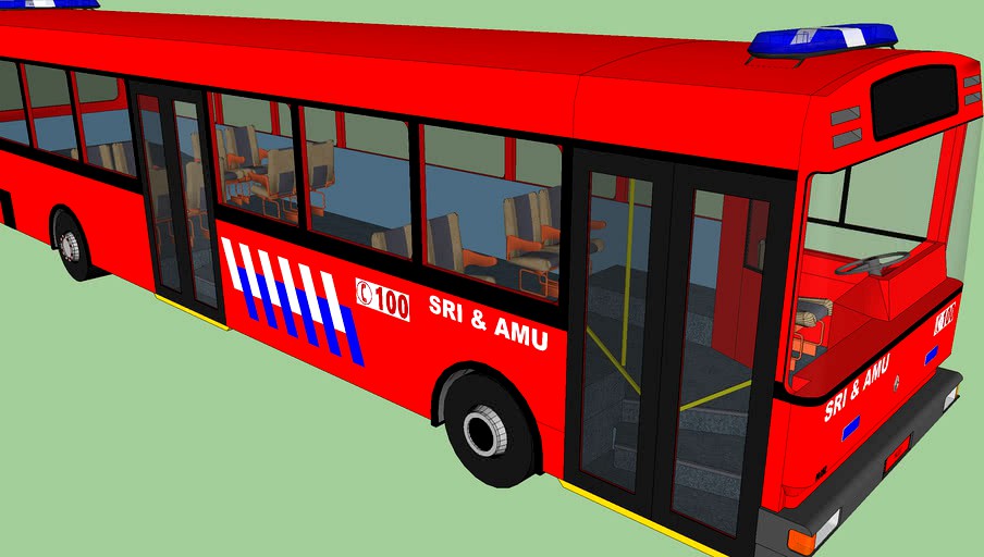 Bus pompiers - Belgique