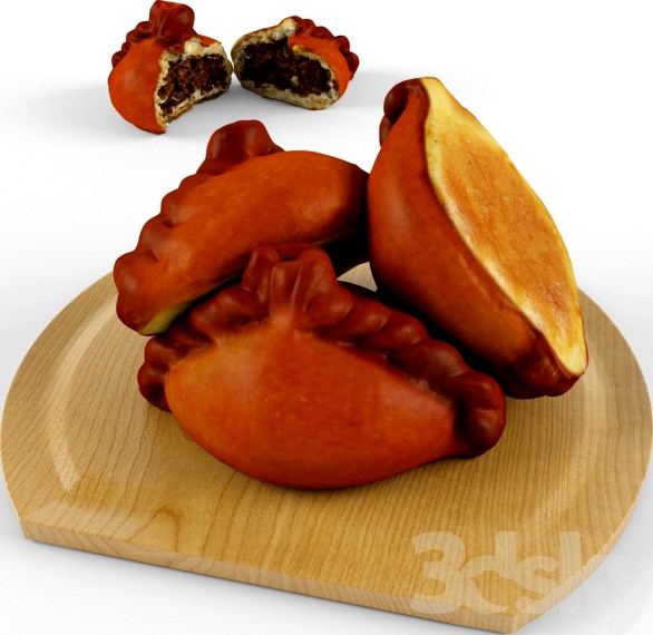 Pie with meat