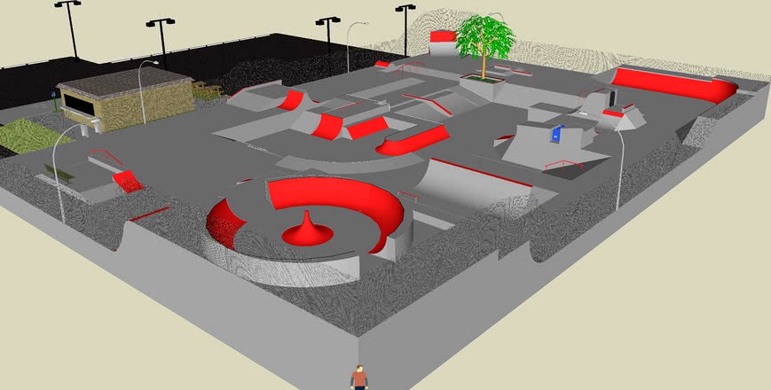 Concrete Skatepark