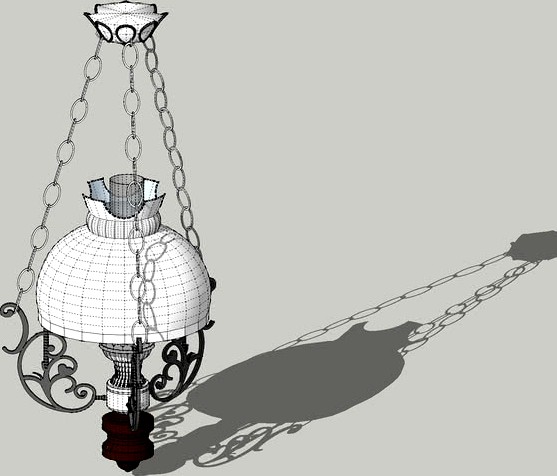 antique pendant lamp by okomta