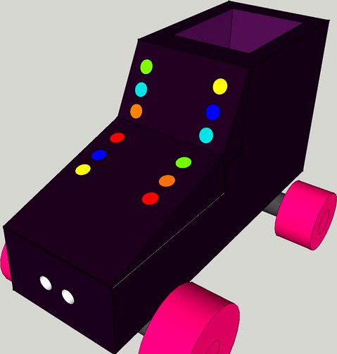 rollerskate night light