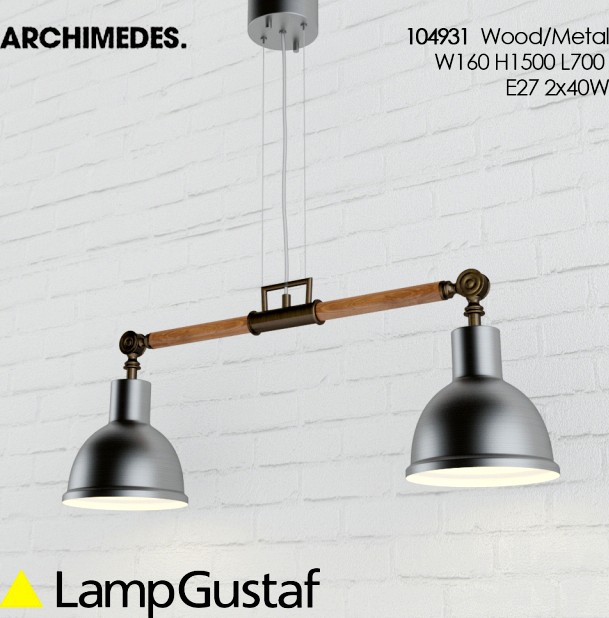 LampGustaf Archimedes (chandeliers, sconces, table lamp)