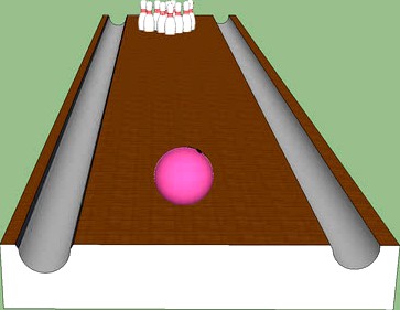 generic bowling lane