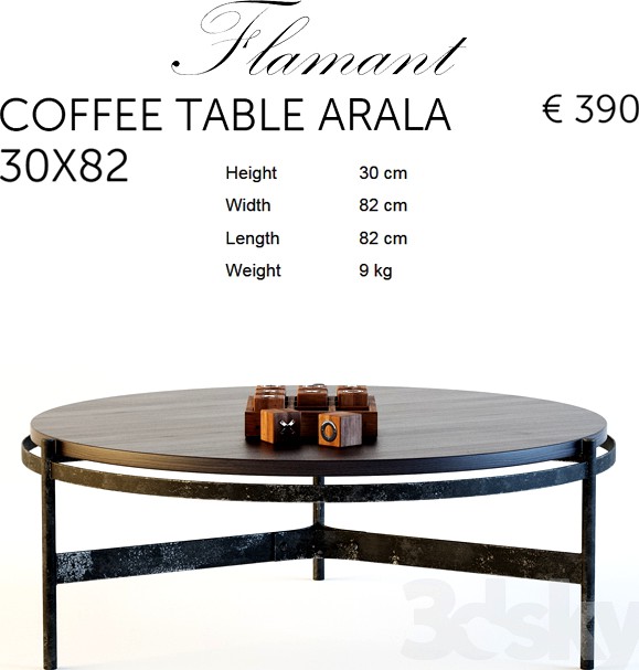 Flamant / COFFEE TABLE ARALA