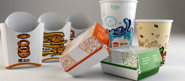 Fast food packaging