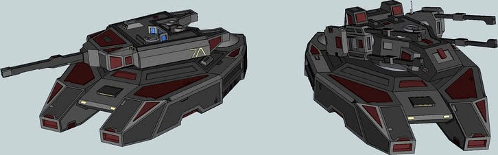 Nemesis Hover Battle Tank + Variant