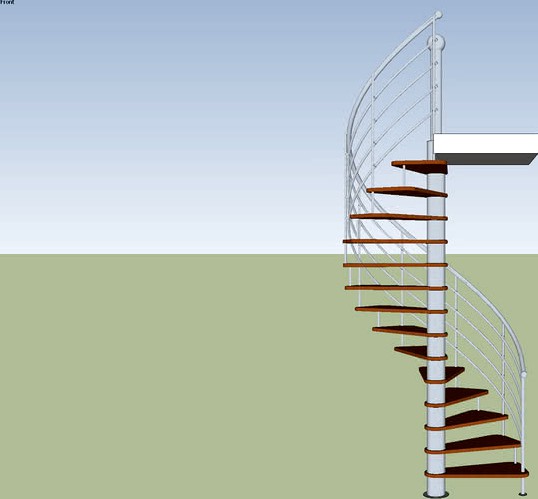 spiral stairs