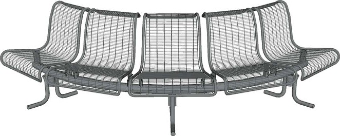 Plexus 5 Seat Bench
