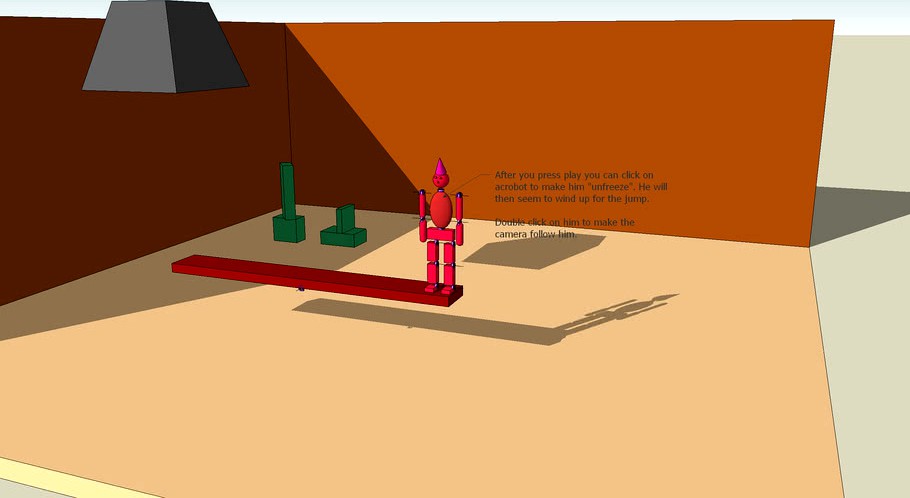 SketchyPhysics examples - Acrobot