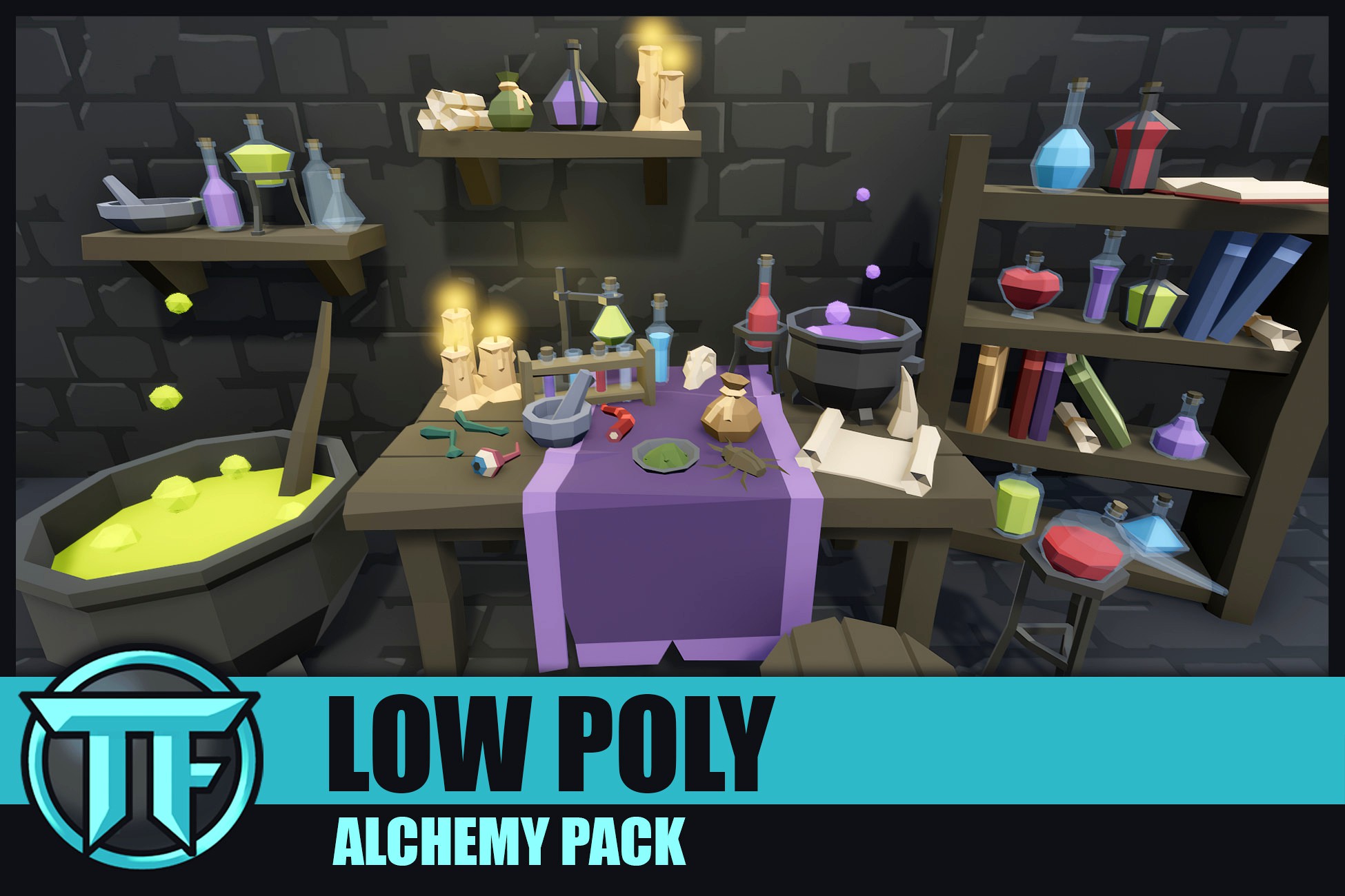 LOW POLY - Alchemy Pack