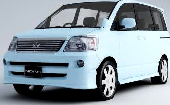Toyota noah 3D Model