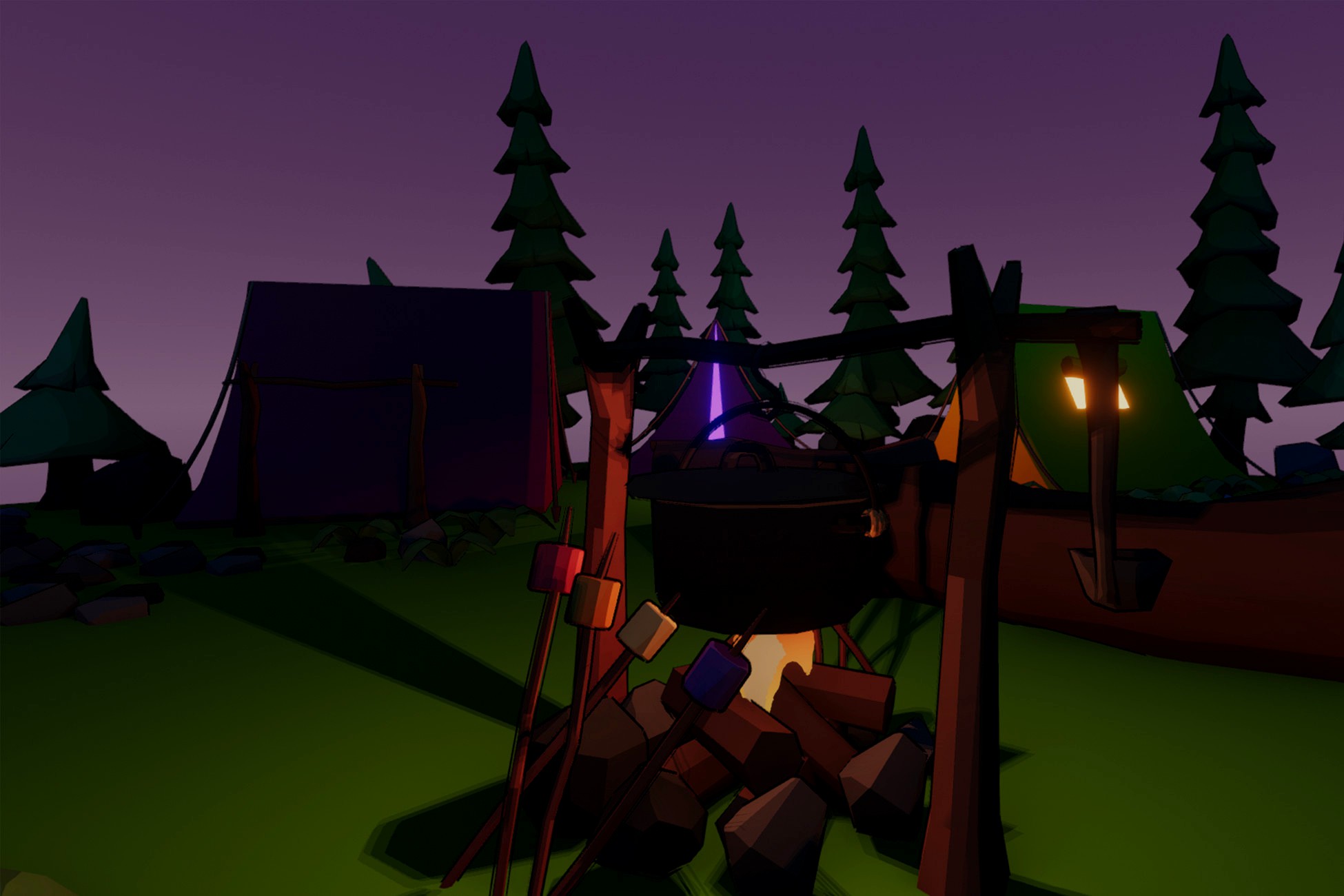 Campfire Toon Shader
